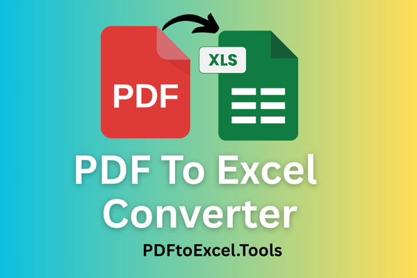 PDF to EXCEL Converter Online Free Without Changing Format - pdftoexcel ...