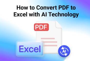 Быстрое и бесплатное преобразование PDF в Excel
