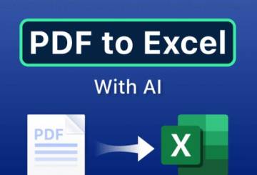 How To Convert PDF To Excel Without Losing Quality